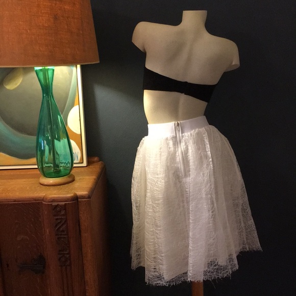 Mesh Layered Full Skirt - Picture 6 of 8